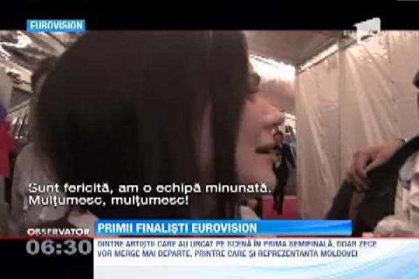 Primii finalisti Eurovision