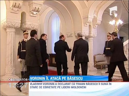 Vladimir Voronin: Basescu ii suna pe liderii de la Chisinau in stare de ebrietate