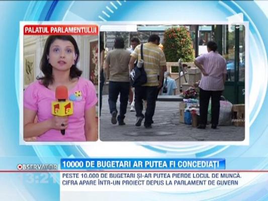 10.000 de bugetari si-ar putea pierde locurile de munca in urmatorii cinci ani