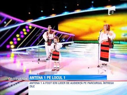 Antena 1, lider de audienta