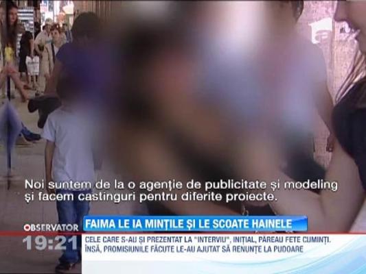 Tinerele din Romania accepta orice sa devina bogate si cunoscute