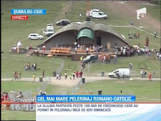 UPDATE! O suta de mii de credinciosi au fost la Sumuleu Ciuc