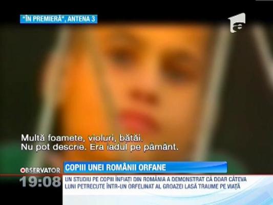 Copiii unei Romanii orfane