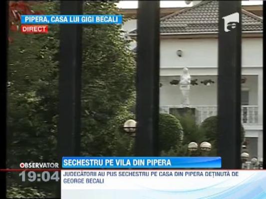 Judecatorii au pus sechestru pe casa din Pipera detinuta de Gigi Becali