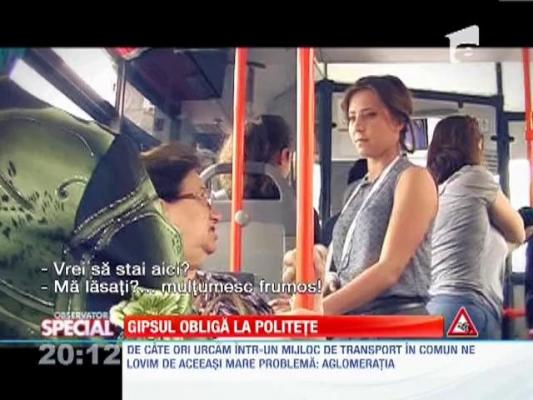 Observator Special! Politetea romanilor in transportul in comun