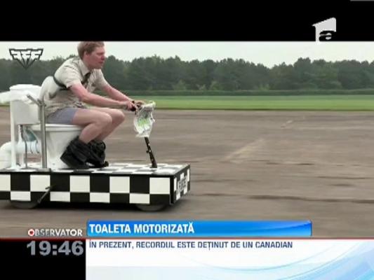 Cea mai rapida toaleta motorizata din lume