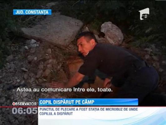 Copil disparut la Medgidia: Un ciobanesc german l-a gasit dupa cinci ore