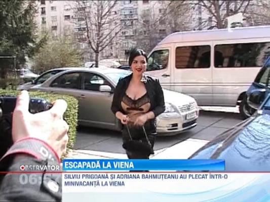 Silviu Prigoana i-a facut Adrianei cadou o vacanta romantica