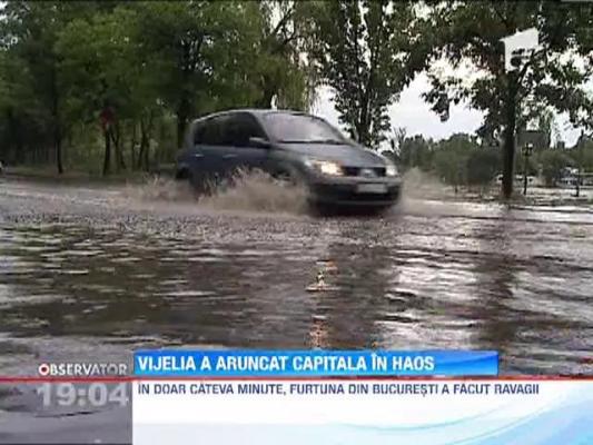 Vijelia a aruncat Capitala in haos