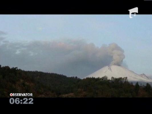 50.000 de oameni sunt pregatiti sa fie evacuati din cauza vulcanului Popocatepetl