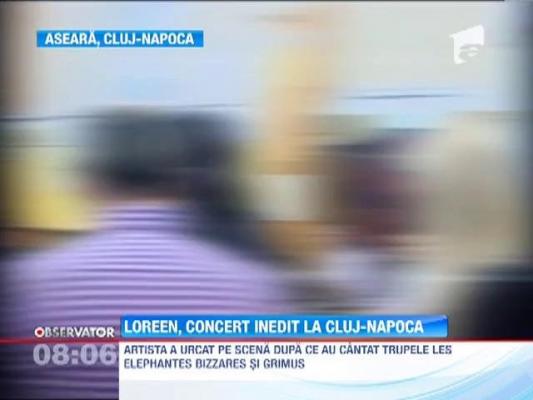 Loreen, concert antrenant la Cluj Napoca