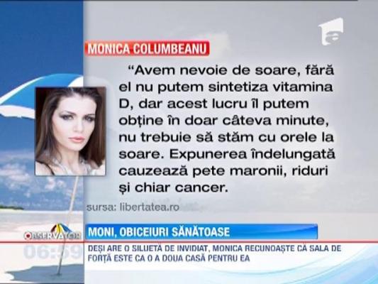 Monica Gabor a adoptat un stil de viata sanatos