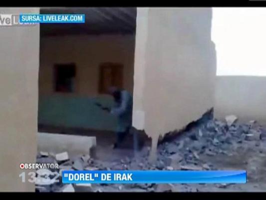 Un irakian, la un pas sa fie ucis de un zid pe care voia sa-l darame