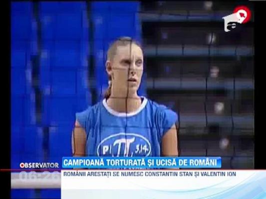 Fosta voleibalista olandeza, ucisa de doi romani, era insarcinata in trei luni