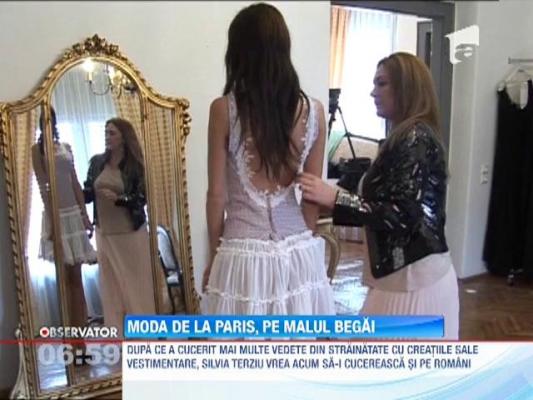 Creatoarea Silvia Terziu vrea sa-i cucereasca pe romani cu stil si eleganta