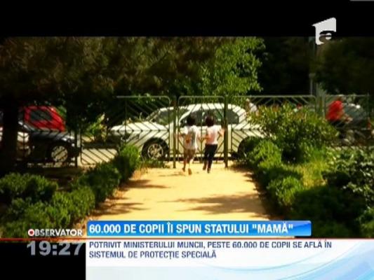 COPIII NU SUNT INVIZIBILI: 60.000 de micuti ii spun statului "mama"
