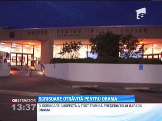 O scrisoare otravita, trimisa presedintelui Barack Obama