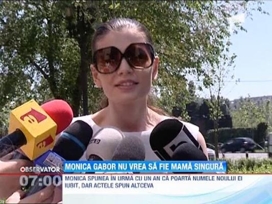 Monica Gabor nu vrea sa-i daruiasca un copil lui Mr. Pink