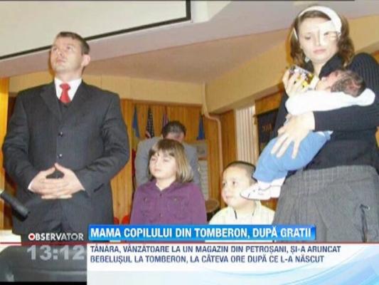 Femeia care si-a aruncat bebelusul la gunoi, arestata pentru 29 de zile