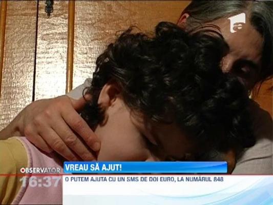 VREAU SA AJUT! Andreea are noua ani si traieste in intuneric