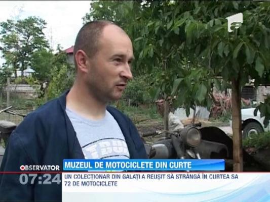 Un galatean are o colectie de 72 de motociclete