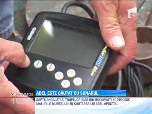 Abel Apostol, cautat in raul Mures de scafandrii de lupta