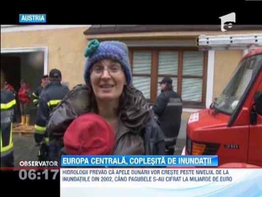 Europa Centrala, coplesita de inundatii