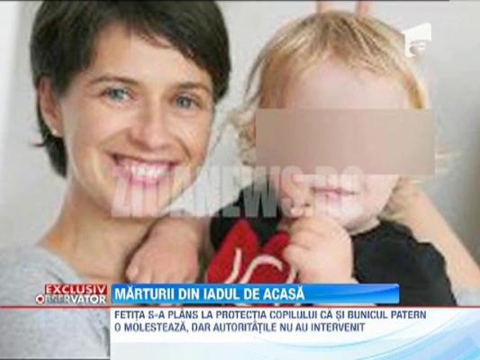 Copila molestata de tata si de bunic a fost supusa unor jocuri erotice halucinante