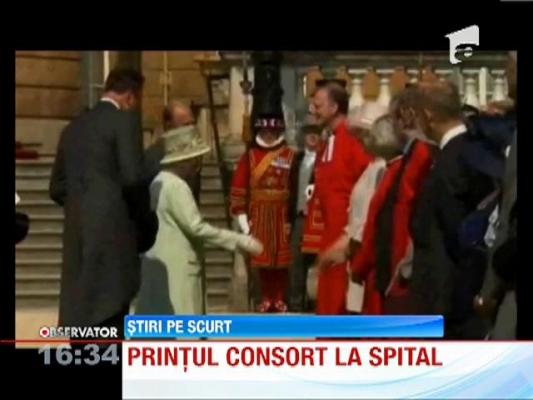 Marea Britanie: Printul Philip a fost spitalizat la Londra