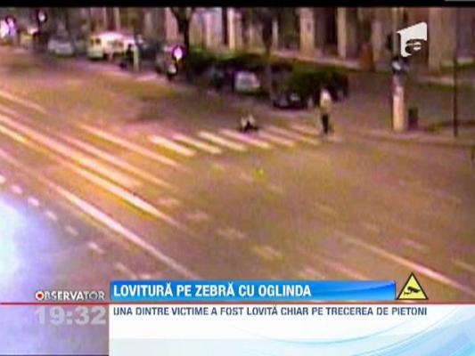 Un barbat, la un pas sa moara pe trecerea de pietoni