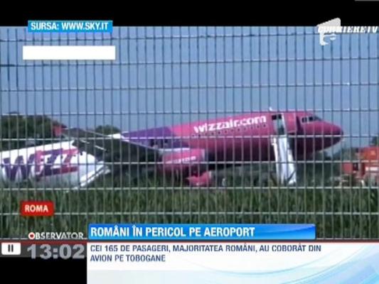 UPDATE! Italia: Avion cu romani, aterizat de urgenta