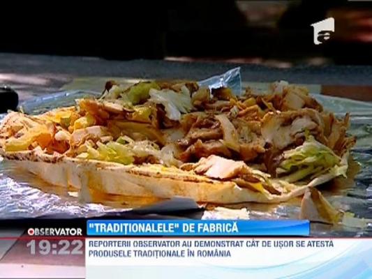 Produsele traditionale romanesti, verificate de autoritati