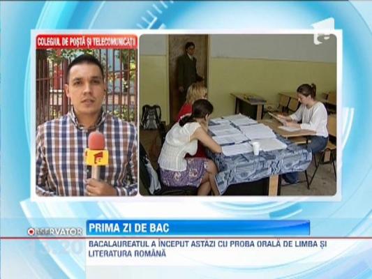 BACALAUREAT 2013: Astazi, se da prima proba. Vezi AICI calendarul!