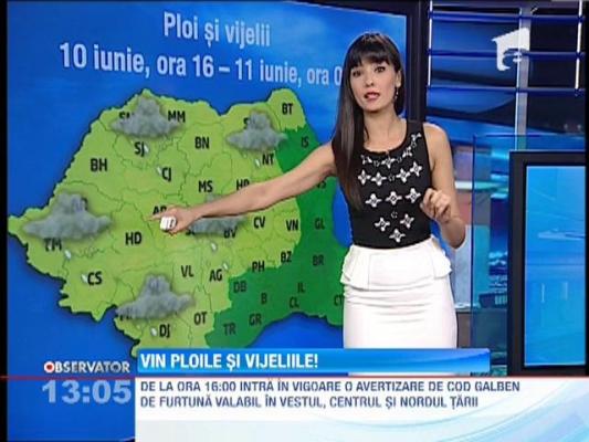 COD GALBEN de vreme rea in toata tara