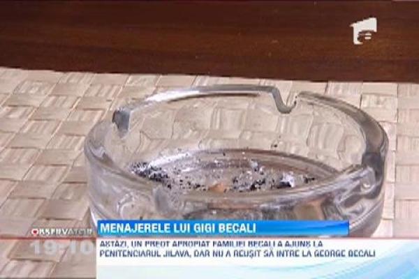 Gigi Becali are "menajere" in penitenciar