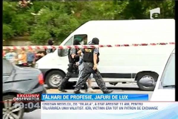 Talharii prinsi cu focuri de arma pe strazile Capitalei au fost colegi de celula