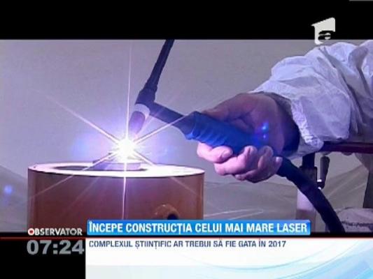 Cel mai mare laser din lume se va construi la Magurele