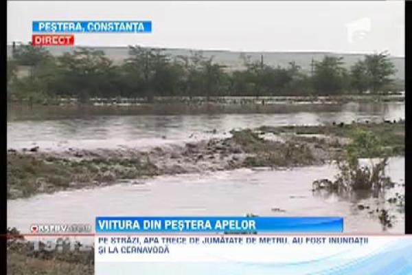 Judetul Constanta, maturat de viituri