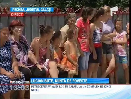 Lucian Bute, nunta ca-n povesti la Galati
