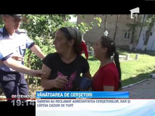 Razie cu strigaturi si copii abandonati la Targoviste!