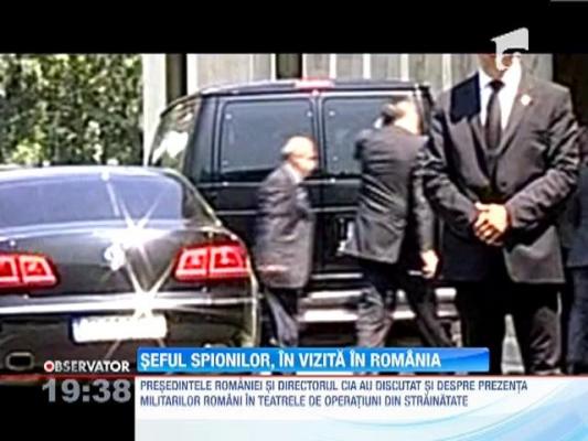 Seful spionilor americani a vizitat azi Romania