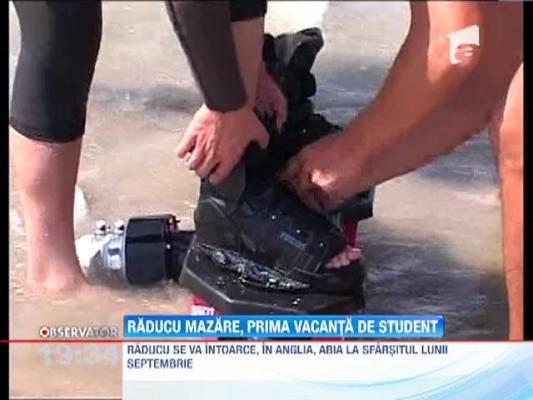 Raducu Mazare, prima vacanta de student