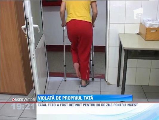 Un barbat din Braila si-a violat, luni la rand, fiica bolnava psihic