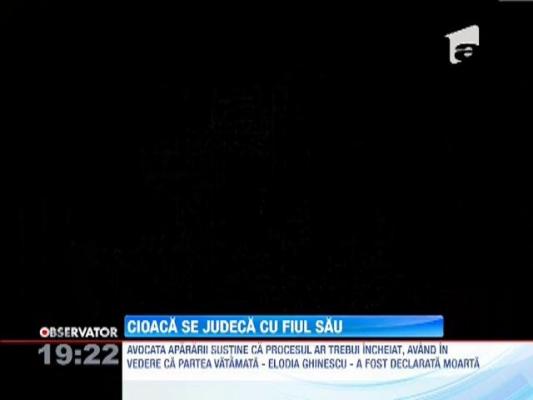 Copilul Elodiei se va lupta in instanta cu tatal sau, Cristian Cioaca