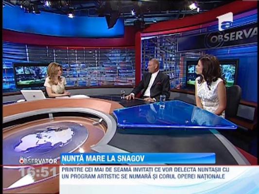 Viorel Catarama si Adina Alberts se vor casatori la Snagov