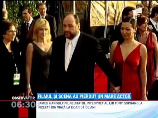 James Gandolfini, vedeta din "Clanul Soprano", a murit