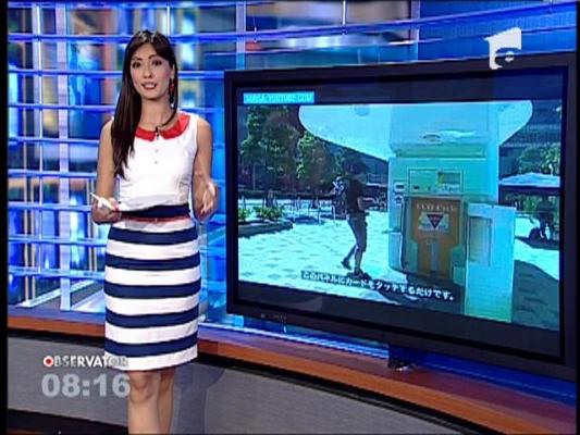 Parcare subterana pentru biciclete, in Tokyo