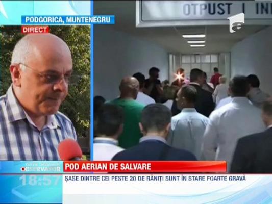 O echipa medicala condusa de Raed Arafat si una consulara au ajuns in Muntenegru