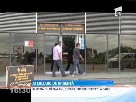 Aterizare de urgenta pe aeroportul din Timisoara