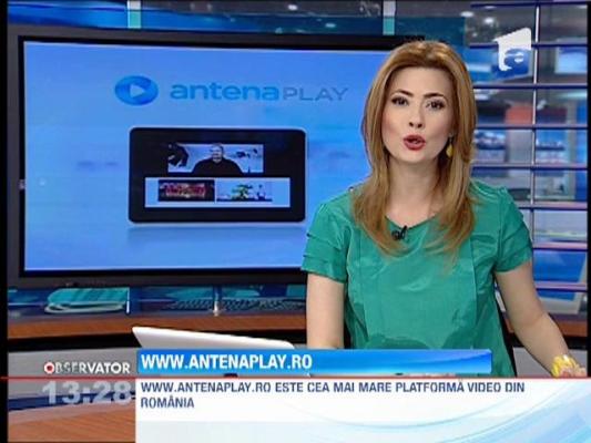 Luni se lanseaza Antena Play, cea mai mare platforma video din Romania